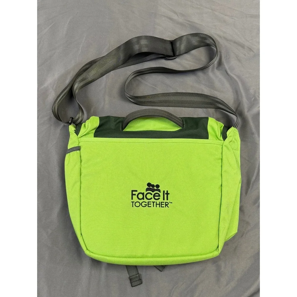Patagonia MiniMass Messenger Bag Lime Green 48266 FA11 Laptop Commuter Bag